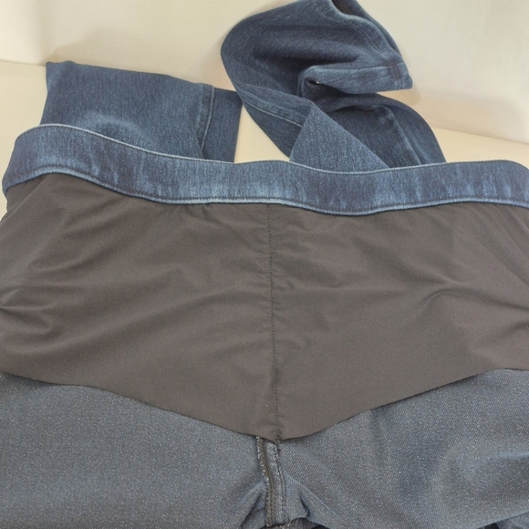 SPANX Jean-ish Ankle Leggings Pull-On Hidden Core Shaping Stretch Jeans - Sz XLP - Picture 11 of 16